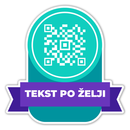 Scan 20 - QR kod Nalepnica