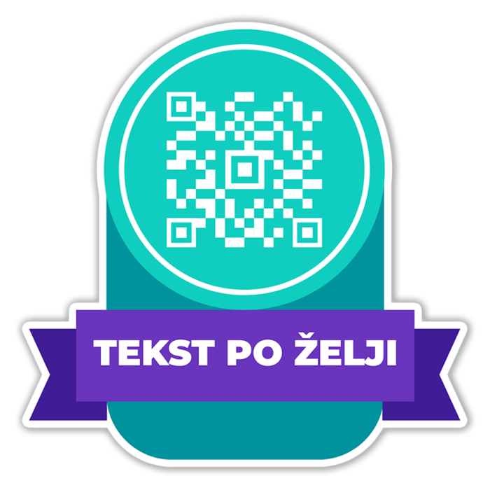 Scan 20 - QR kod Nalepnica