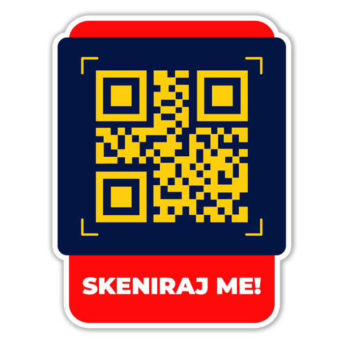 Scan 32 - QR kod Nalepnica