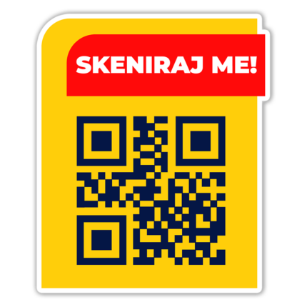 Scan 35 - QR kod Nalepnica