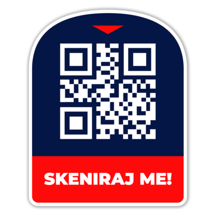 Scan 36 - QR kod Nalepnica